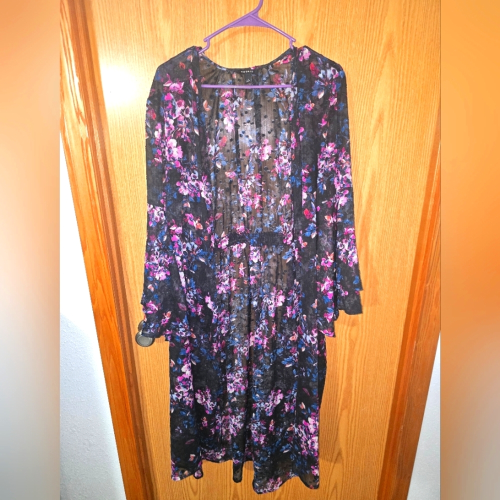 Torrid Floral Duster